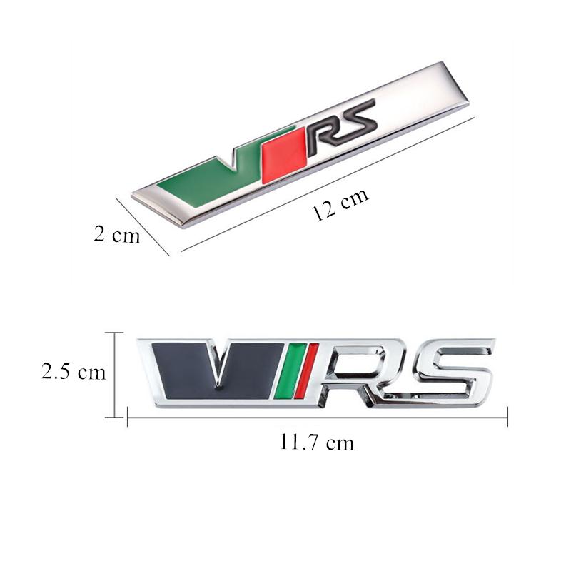 AAAJB1 1Pcs Car Badge Sticker Letters Emblem Front Grille Body Decal For Skoda Octavia Superb Rapid Kodiaq Karoq Fabia Kamiq Vision RS