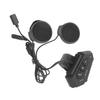 Motorrad Bluetooth Kommunikationsheadset 2000mAh Kabellos Wasserdicht Helm Headset für