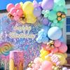 Buntes Macaron Luftballons Girlande Bogen Kit Hochzeit Geburtstagsfeier Deko Kindergeburtstag Hochzeitszubehör Latexballon Babyparty