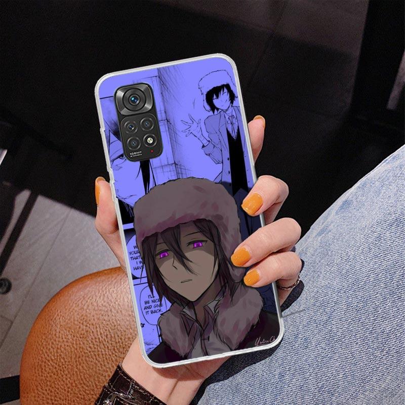 Bungo Stray Dogs Manga Phone Case For Xiaomi Redmi Note 15 14 13 12S 12 11 Pro Plus 14S 11S 11E 10 10S 11T 5G Personalized Cover