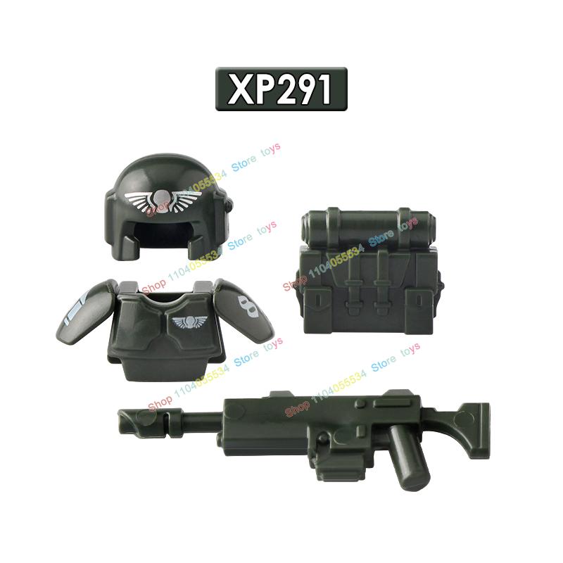 

KT1037 WM6147 Современный Тяжеловооруженный Инженерный Рукопашный Штурмовой Солдат Командир Модель Корпуса Связи Блоки MOC Кирпичи Набор Игрушки