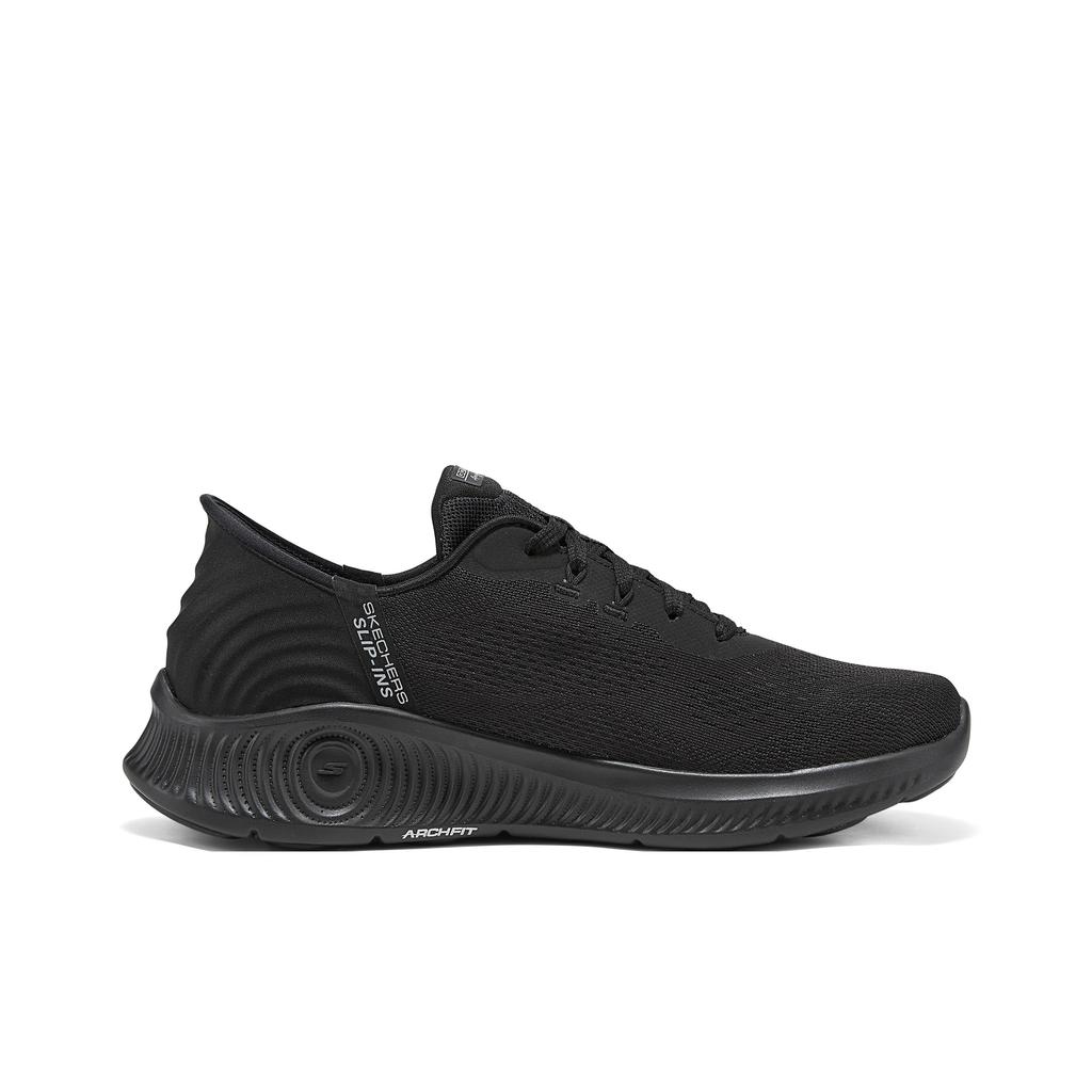 Skechers Go Walk Anywhere Running Simple Fashion Versatile Classic Mid-Top Running Shoes Men running shoes Black 216314C-BBK