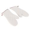 1Pair Heat Resistant Gloves Microwave Oven Mitts Cooking Tools for Home Restaurant