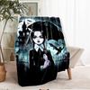 Wednesday Theme Printed Blanket - Perfect for Couch, Bed, Travel & Outdoor Use | Machine Washable, Cozy & Durable.