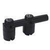 Kazoo Pickup Double Holes with Cable Professional Plug and Play Flute Microphone Instrument