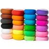Eclet (Paquet De 12) Argile à séchage à l'air, Argile souple colorée pour enfants, Artisanat d'art créatif, Cadeaux pour enfants - Multicolore. Non-toxique