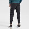 Li Ning Badfive Basketball Series Solid Color Casual Cuffed Letter Sports Pants Men Pants Standard-Black AKLQ507-2