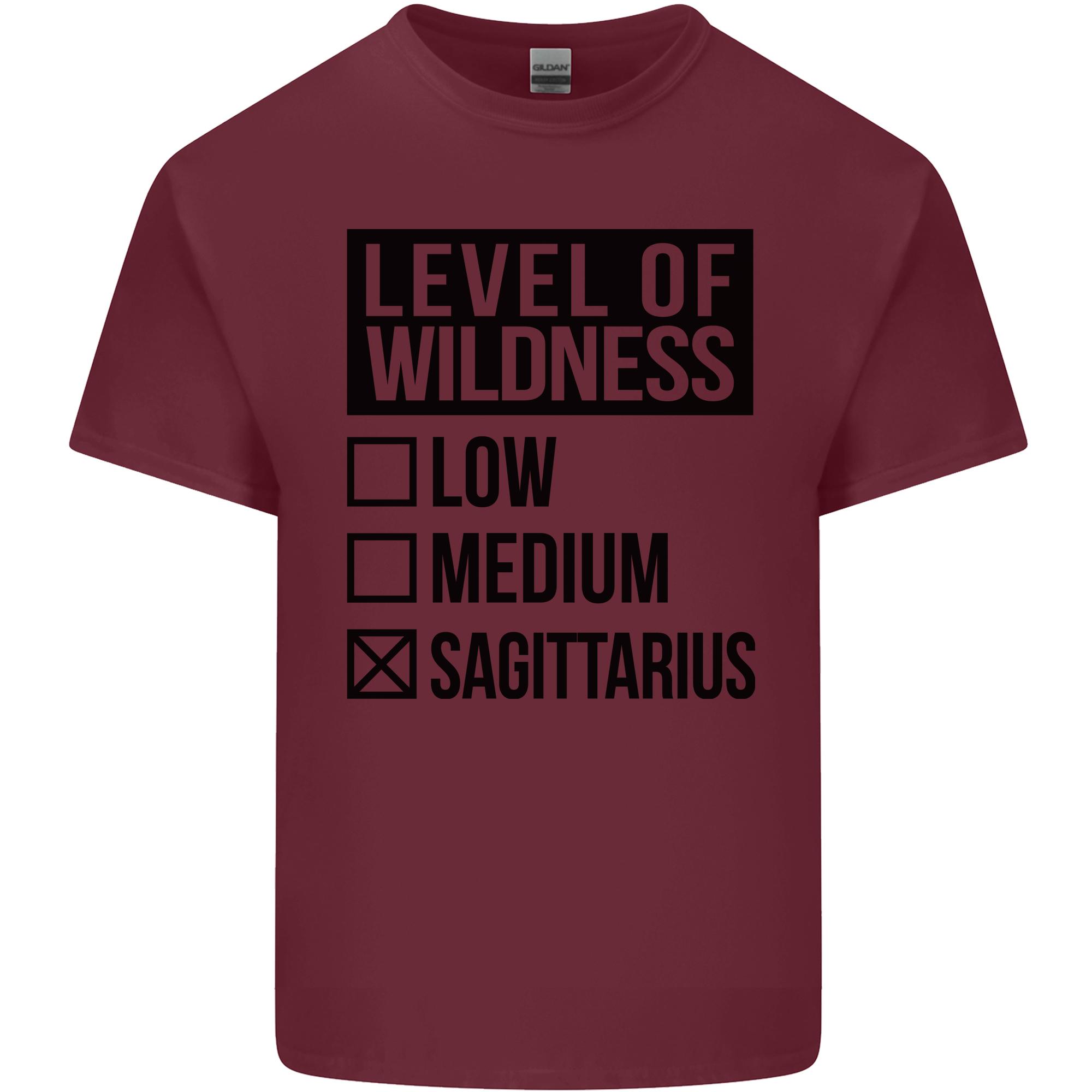 Levels of Wildness Sagittarius Unisexs Light Cotton TShirt S