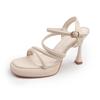 Fashion 2025 New Summer Fashionable Casual Women's Sandals Increased Waterproof Platform Stylish Roman Loafers for Women