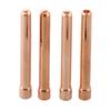 TIG Welding Torch Collets 4pcs Set Fits For WP17 WP18 WP26 10N22 10N23 10N24 10N25 Air Cooled Series for Welding Torch Repairs