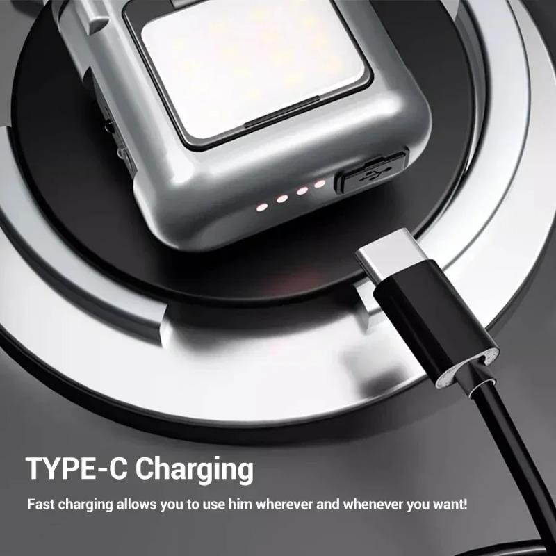 Ultra Bright Rechargeable Headlamp LED Sensor Head Torch Clip on Cap Light Waterproof  Flashlight Outdoor Camping Fishing Lamp