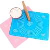 Non-Stick Thickening Rolling Dough Liner Pad, Pastry Cake Bakeware, Paste Flour Table Sheet, Silicone Kitchen Tools