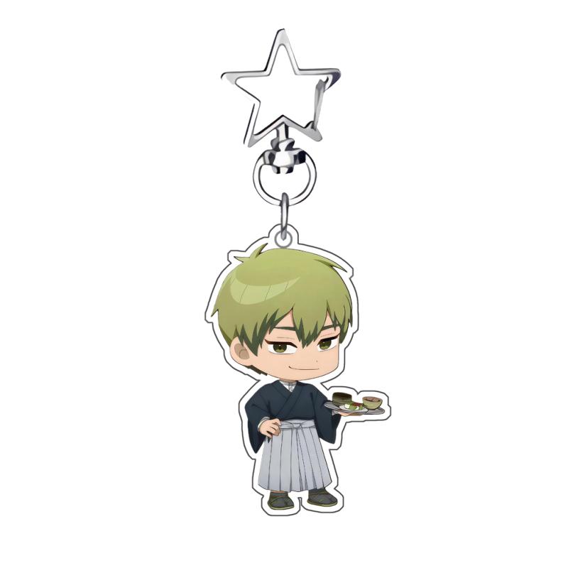 

Anime Acrylic Keychain for Jjk Geto Suguru Ryomen Sukuna Choso Panda Q Version Backpack Pendant Self-Made Acrylic Key Buckle