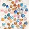 25 Pcs PET Wax Seal Stickers Creativity Adhesive Diy Sticker Hand Made Decorative Junk Journal Collage Stickers