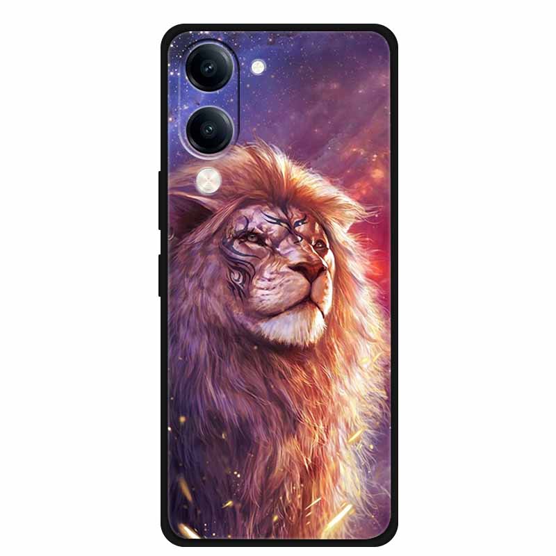 Case For Vivo Y04 Y04S Y37C 4G Soft Silicone TPU Protector Shell Cartoon Lovely Gift Anime Phone Cover Capa Y 04 04S 37C Bumper