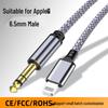 6,5-mm-Audiokabel für Apple-Geräte, Gitarren, Lautsprecher & Mikrofone - iPhone/iPad-kompatibel