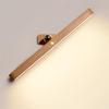 Dc5v 1A Led Holz Spiegel Front Fülllicht Einstellbarer Winkel 4000k Magnetische Design Wandleuchte Nachtlicht