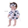 6in Baby Doll Reborns Doll Nurturing Doll Realistic Handmade FullBody Silicone Reborns Toy Parenting Game Popular Gift