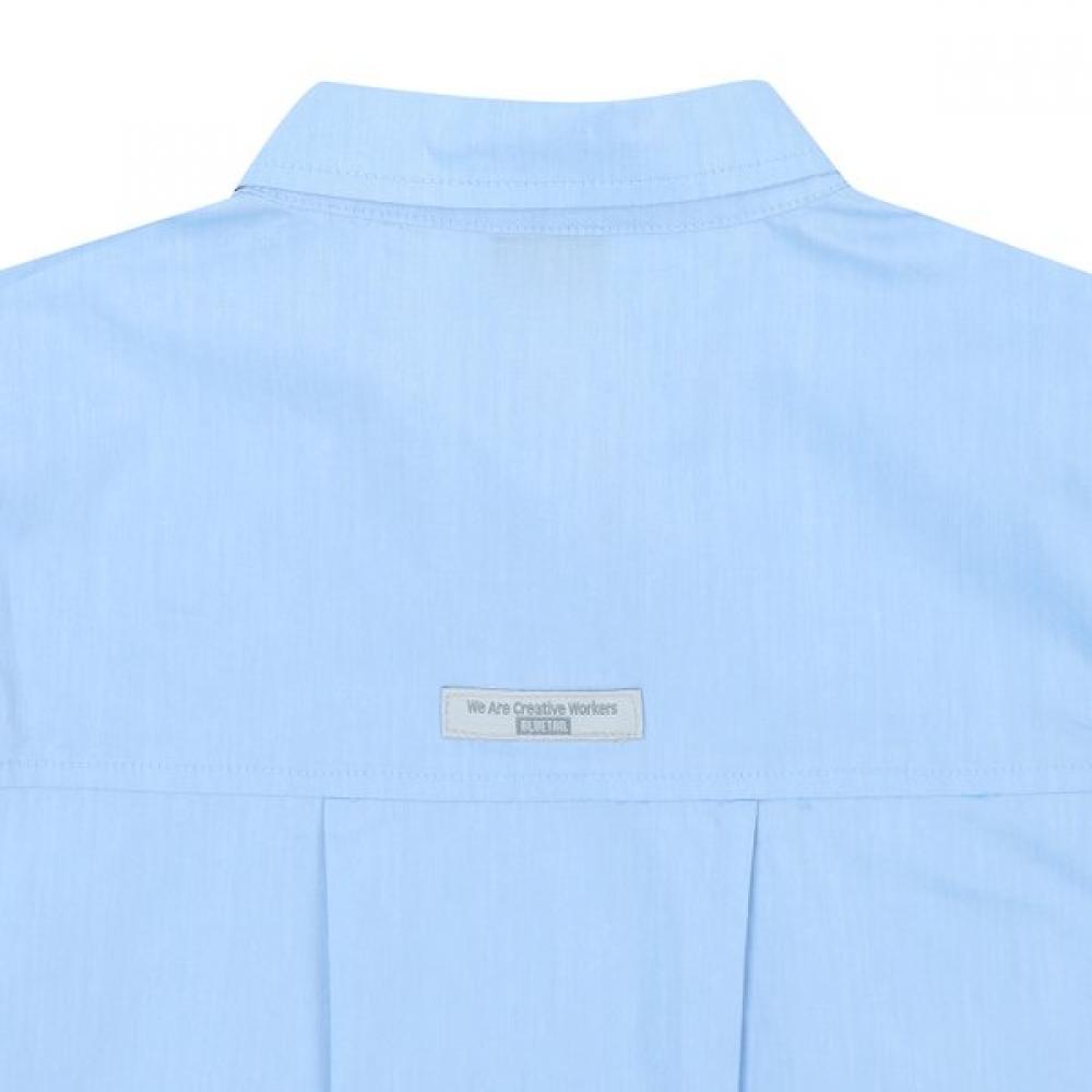Bluetail Sky Blue Collar Shirt Azb2bl01sb