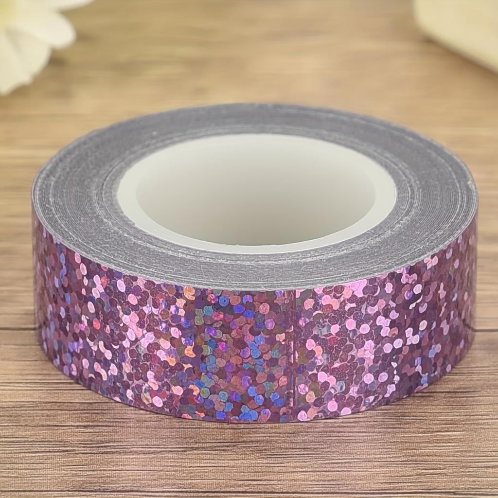 1pc Laser Fabric Tape - High-Strength Adhesive, Concealing Tape for DIY Crafts, Planner Supplies, Scrapbooking & Gift Wrapping