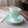 Bone China Coffee Set Ceramic Afternoon Tea Set British Light Luxury Simple Household Modern Ceramic Cup And Saucer Pot