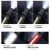 Powerful COB Flashlight Handheld Folding Lamp Camping Working Torch with Magnet Car Inspection Outdoor Red Warning Flash Lights