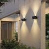 Super Bright Waterproof LED Wall Light - Up and Down Exterior for Balcony, Staircase, Courtyard