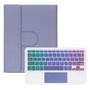 iPad 11 A16 Tablet 360° Rotating Protective Case with Magic Keyboard and Gradient Backlit Keyboard