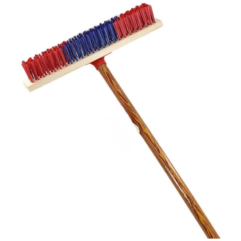 Long-Handled Hard Bristle Outdoor Cleaning Brush