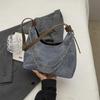 Retro Trendy Unterarm-Crossbody-Taschen mit großer Kapazität für Damen, modische vielseitige Knödel-Brötchen-Premium-Pendler-Schultertaschen