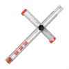 2 in 1 Drilling Positioning Ruler Combination Angles Ruler TShaped Ruler CabinetHardwareJig Drawer Installation A0KF