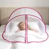 Washable Foldable Single Person Mosquito Net Zipper Closure Insect Proof for Home Bedroom Dorm Camping Travel Trips