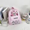 School Bag New Large-capacity Bag Labubu Cloth Cute Primary School Backpack Backpack School Bag