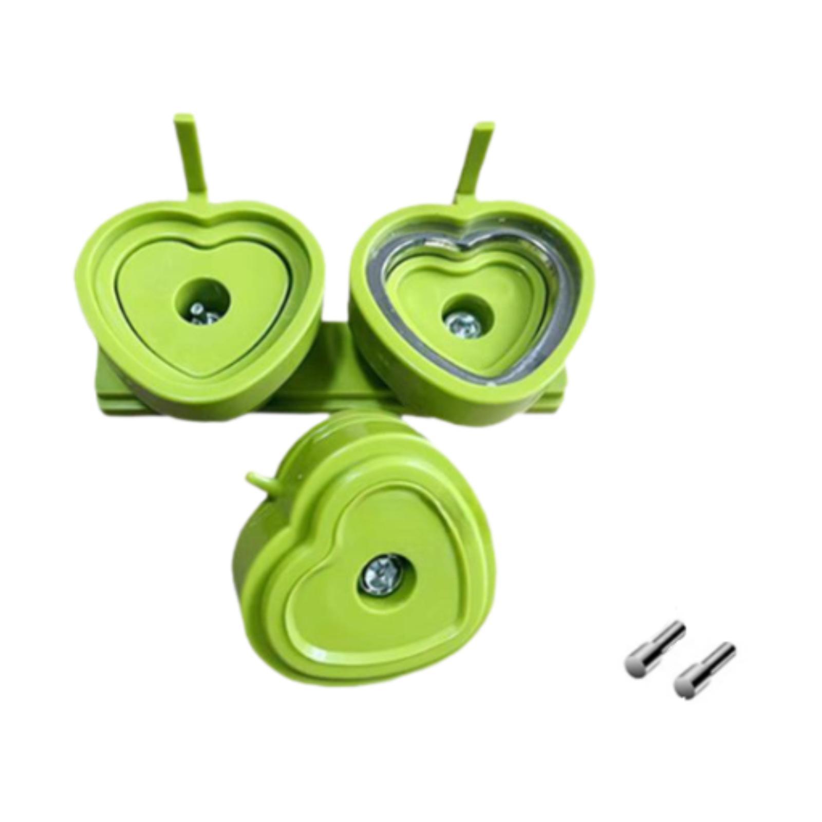 

Heart-shaped Button Making Machine, Ideal for Birthdays, with Sliding Press, for Workshop.