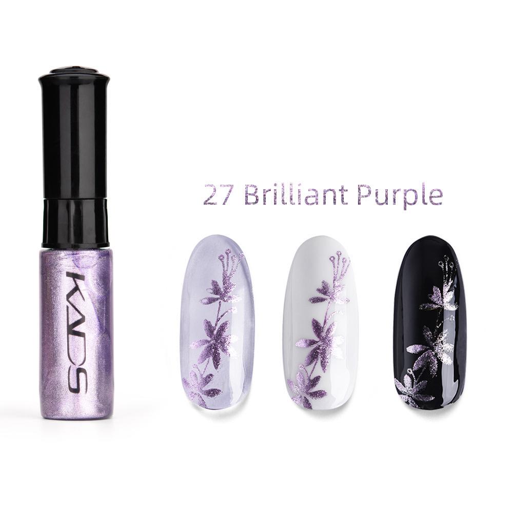kads Nail Stamping Polish Stamp Polish 1 Bottle/LOT Nail Polish & Stamping Polish Nail Art 41 Colors Printing Nail Varnish