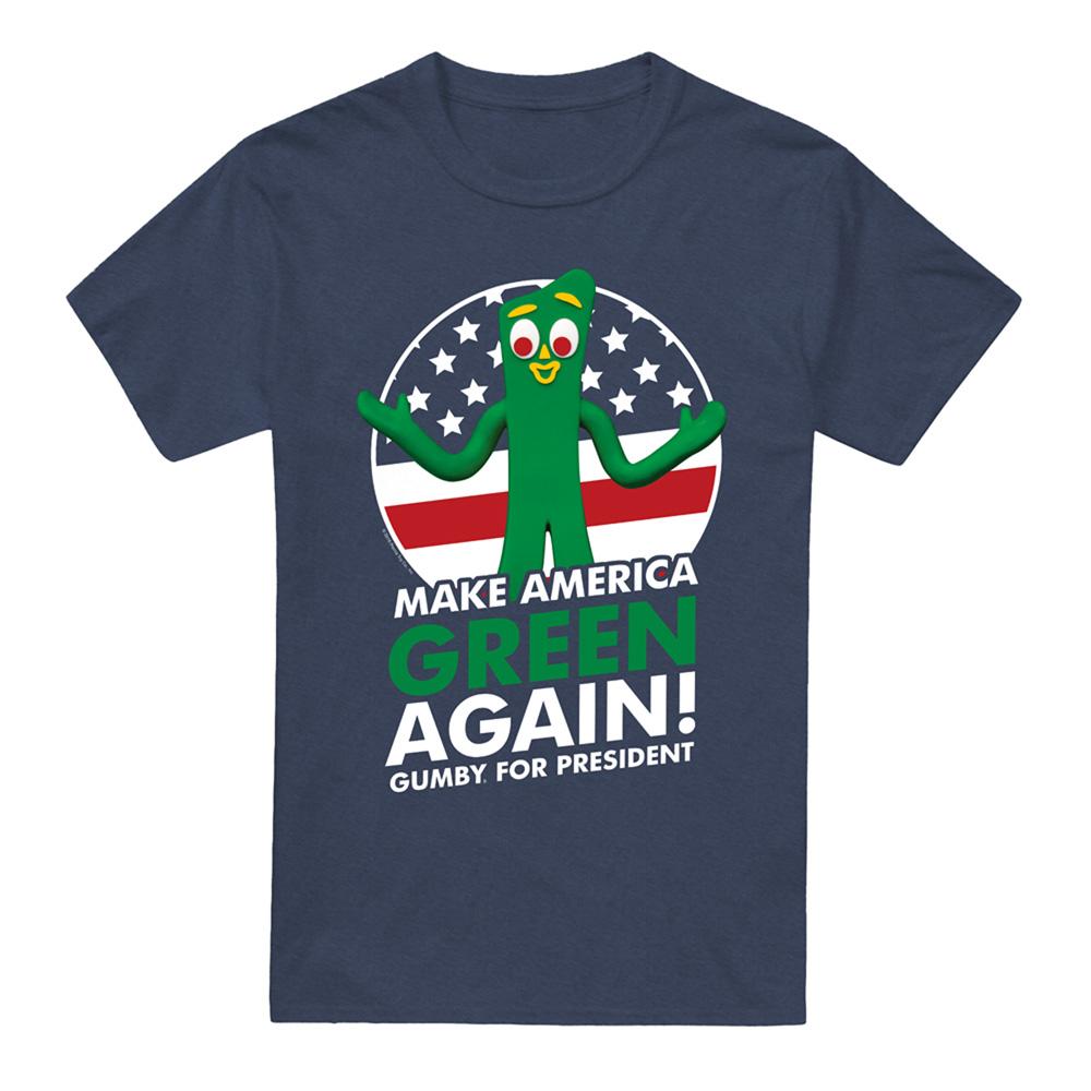 Gumby Unisex Adult For President T-Shirt