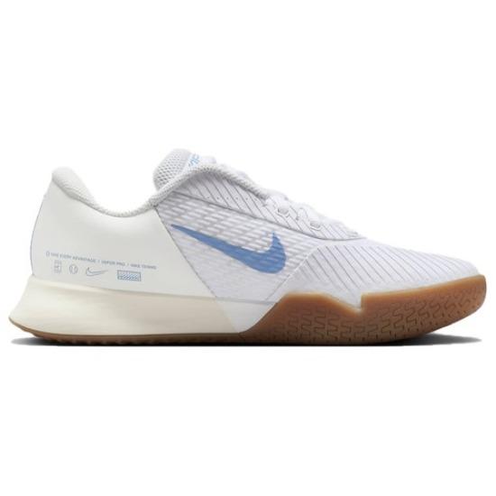 NikeCourt Air Zoom Vapor Pro 2 HC White Light Blue W - DR6192-106