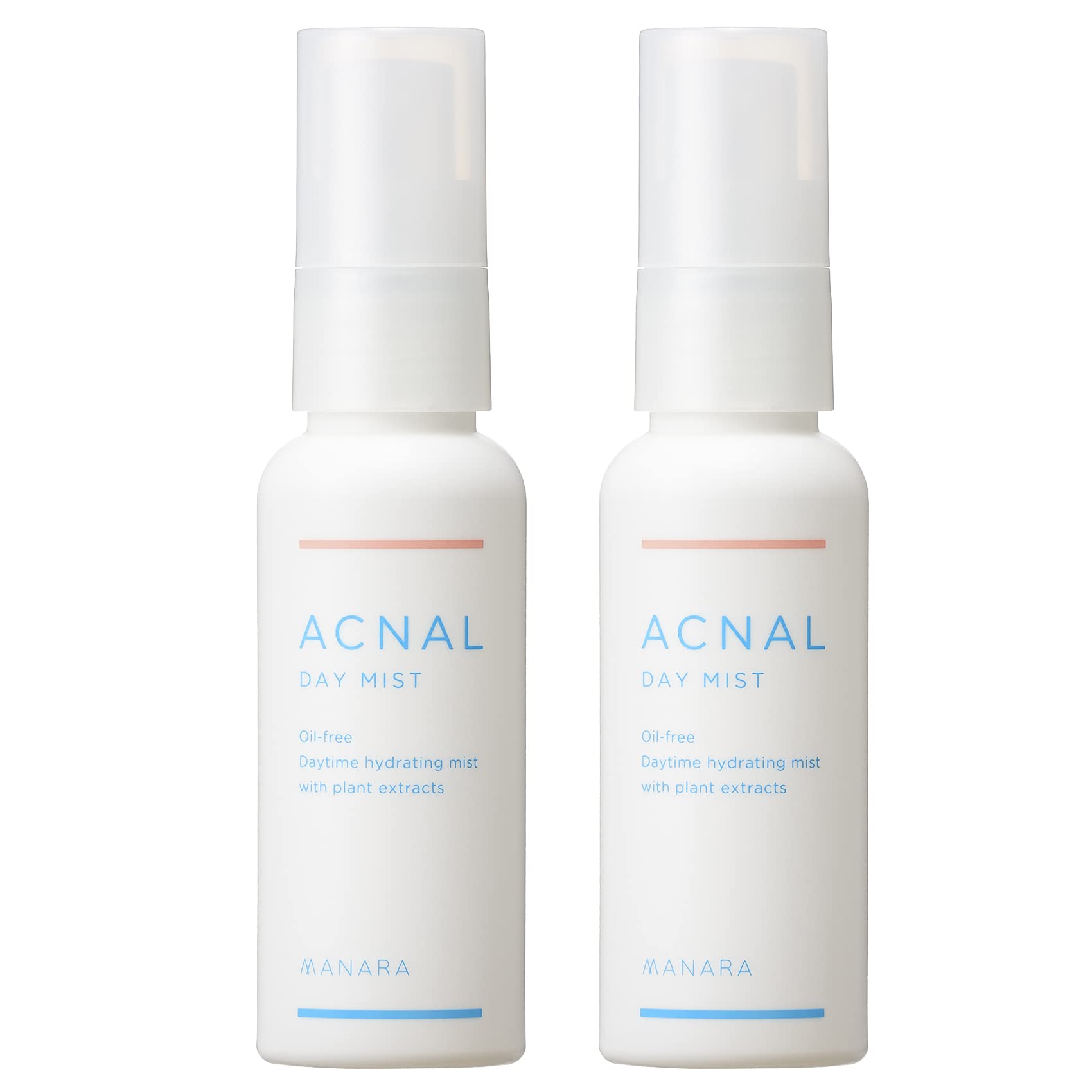 Acnal Day Mist (2 bottles, 50g each) - Moisturizing mist spray for dry skin and skin concerns during the day…