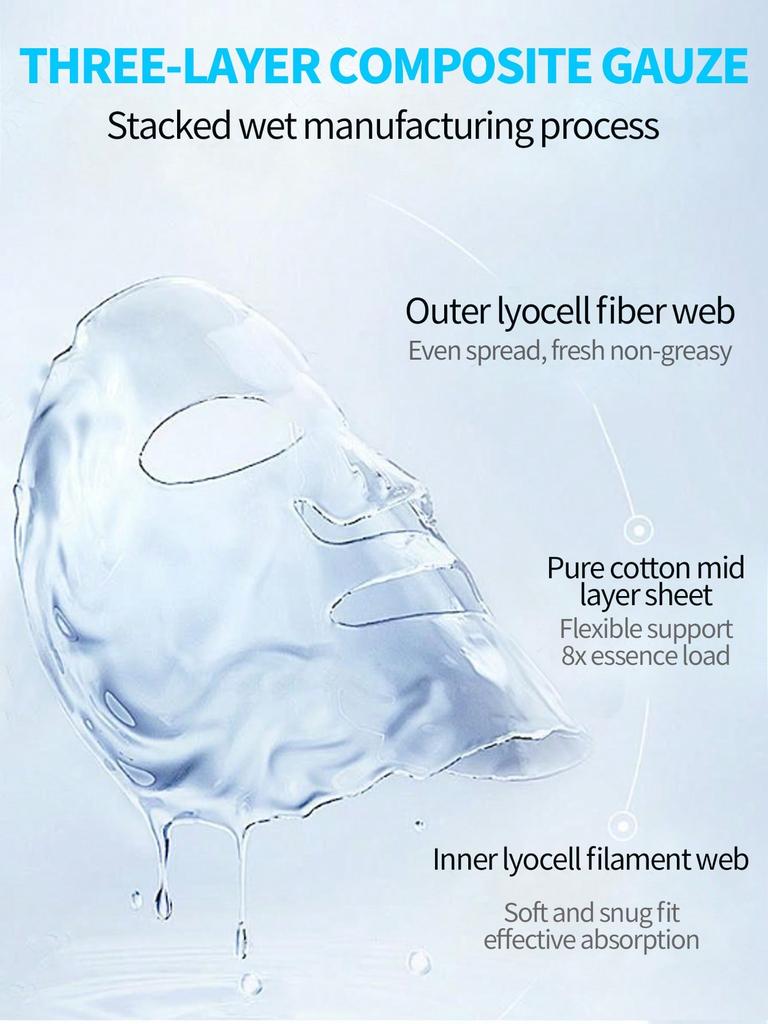 La Roche-Posay B5 Advanced Complex Serum Mask 5 Sheets - Skin Repair & Soothe