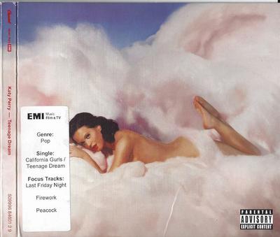 CD KATY PERRY - Teenage Dream 5099968460129 Capitol Records 2010 US Dance & Electronica Used