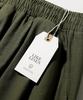 PERSTEP Cool Mix Linen-Like Flare Fit Long Pants Khaki Khlp4703