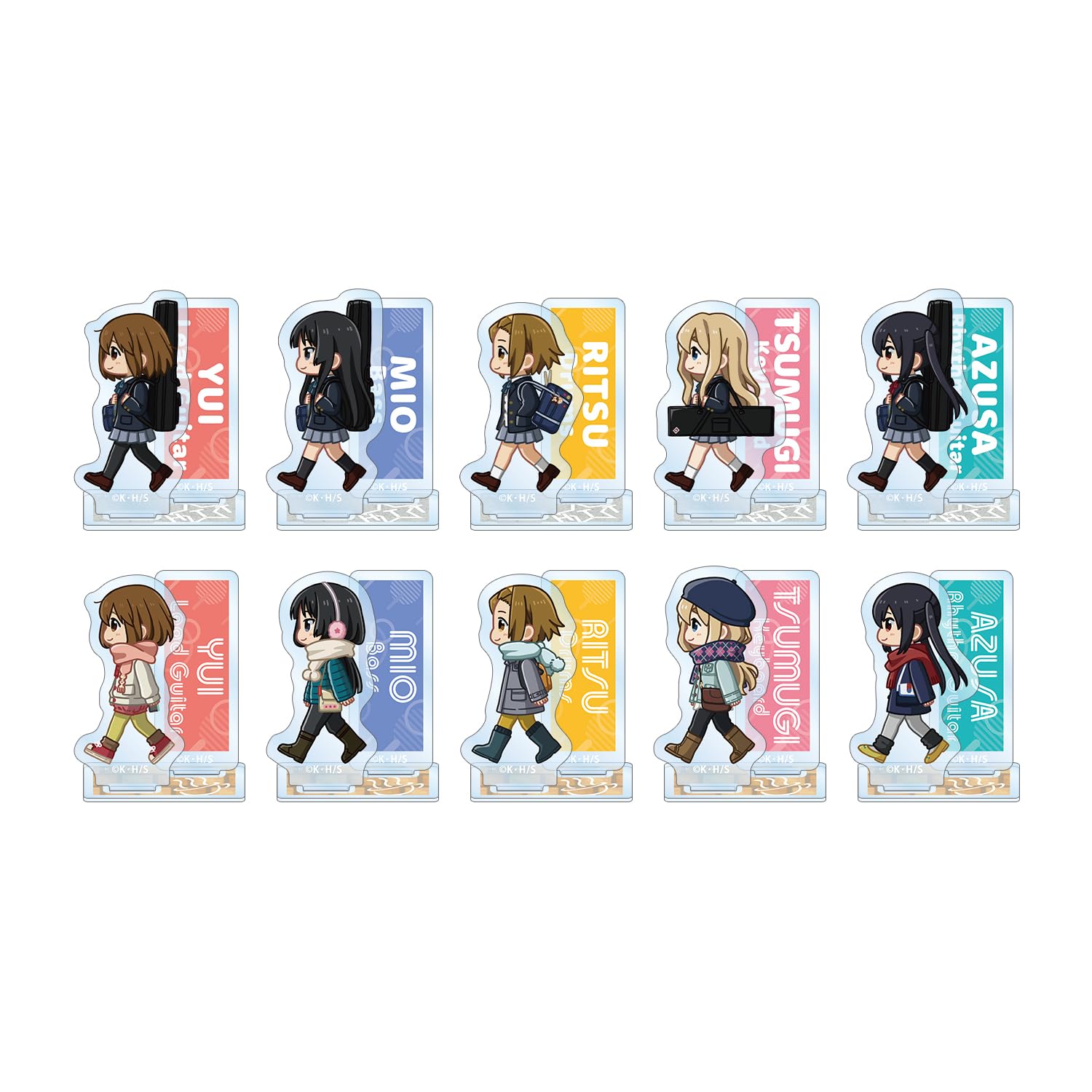 

Trading Chibi Toko Acrylic Stand with Box of 10 K-ON! Parts,