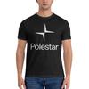 Koszulka Polestar Logo Japoński Świeży Styl Koreański Minimalne Haftowanie Podstawowa Koszulka