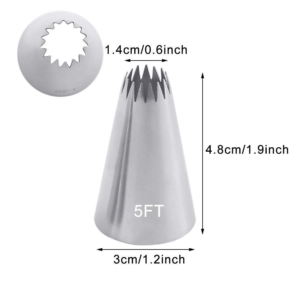 Russian Pastry Nozzles For Cream Icing Piping Nozzles Cake Decoration Tips Leaf Tulip Rose Cake Nozzles Tips Confectionery