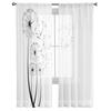Dandelion Flower Sheer Curtain Modern Tulle Window Treatment For Living Room Bedroom Kitchen Home Decor
