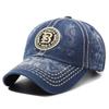 Vintage Men Baseball Cap Spring Summer Embroidery Cap Letter Baseball Cap Outdoor Sun Hat