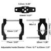 17 to 32mm Handlebar Clamp Mount Adjustable Rearview Mirror Extender Offroad Spotlight Bracket for Motorcycle Scooter