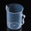 Durable Reusable Transparent Plastic With Handle Measuring Cup Measuring Cylinder Measuring Jug