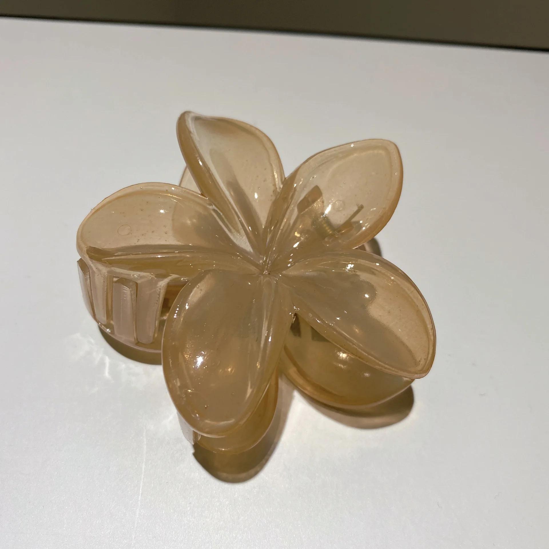 

Французская ретро заколка для волос, градиентный цвет, цветок, заколка-краб для волос, женская модная праздничная заколка, аксессуары для волос для девочек