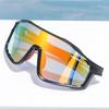 Photochromic Unisex Cycling Sunglasses: Windproof & Dustproof Large Frame Goggles